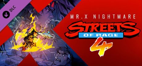 Streets Of Rage 4 Mr X Nightmare