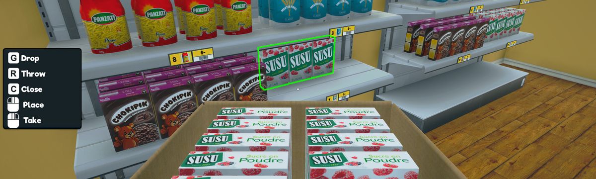 Supermarket Simulator