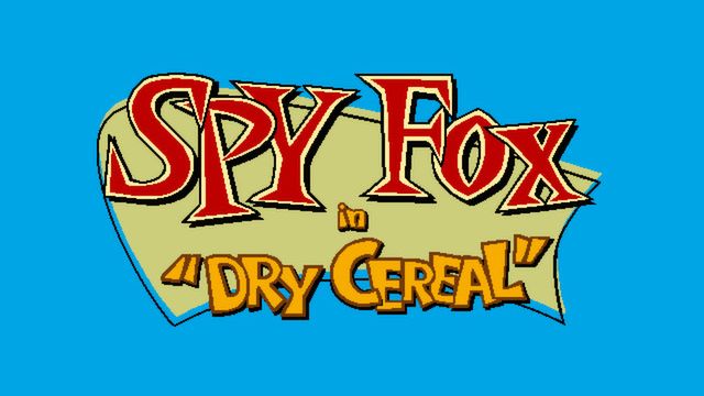 Spy Fox "Dry Cereal"