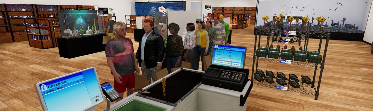 Aquatic Store Simulator