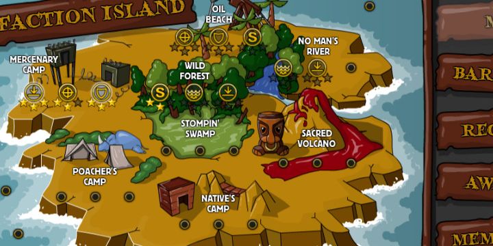 City Siege Faction Island