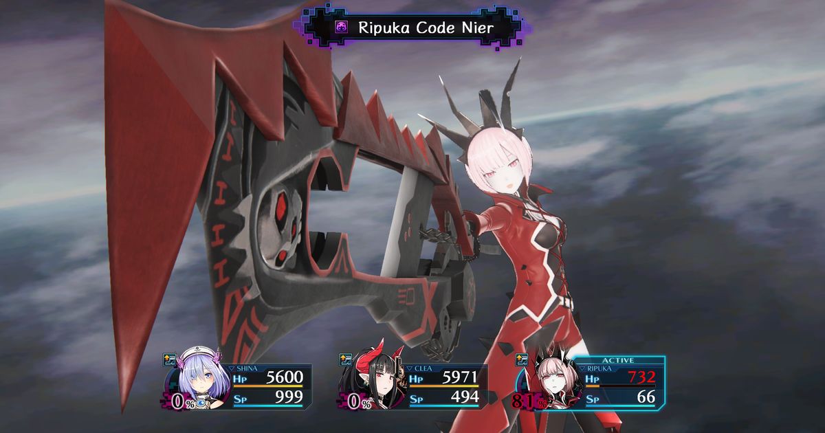 Death end re;Quest Additional Character