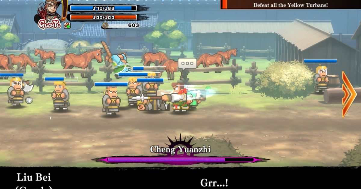 River City Saga Three Kingdoms