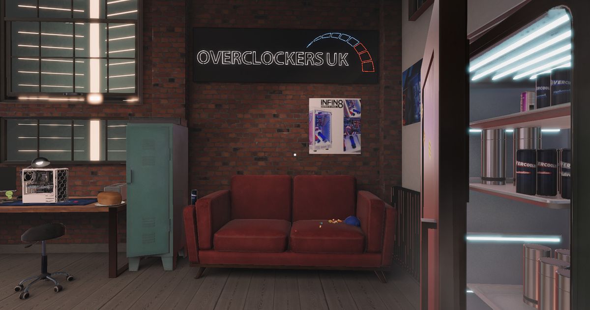 Building Simulator Overclockers UK Workshop
