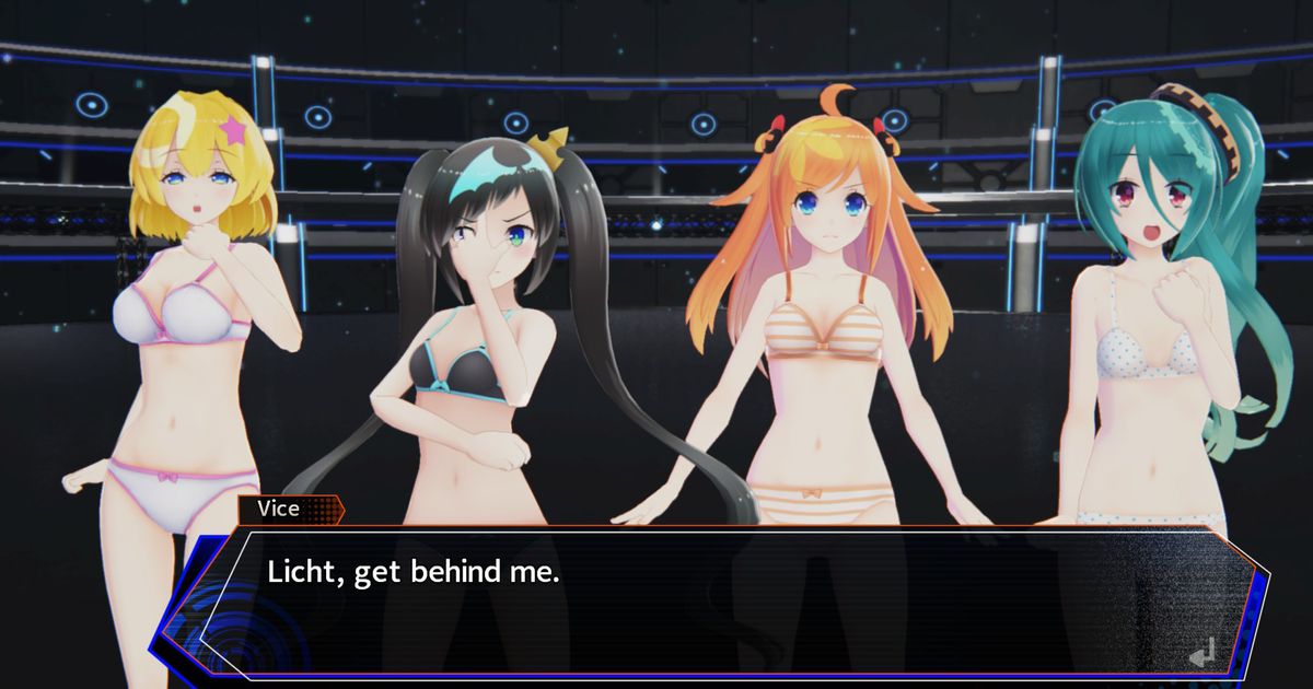 Neptunia Virtual Stars Swimsuit Outfit V Idol Set
