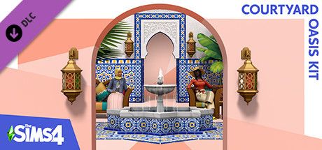 The Sims 4 Courtyard Oasis Kit