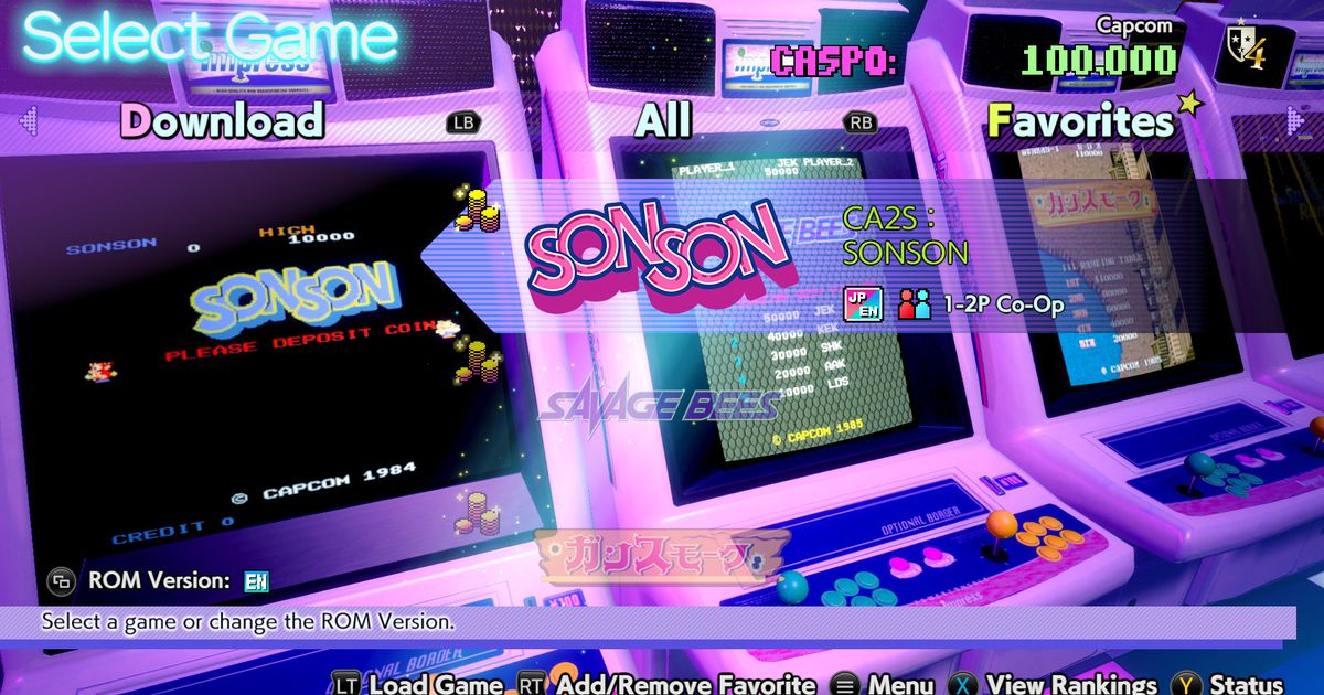 Capcom Arcade 2nd Stadium