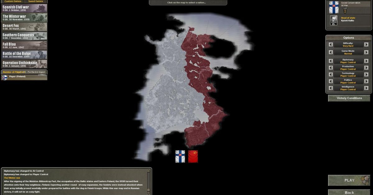 Hearts of Iron III Their Finest Hour