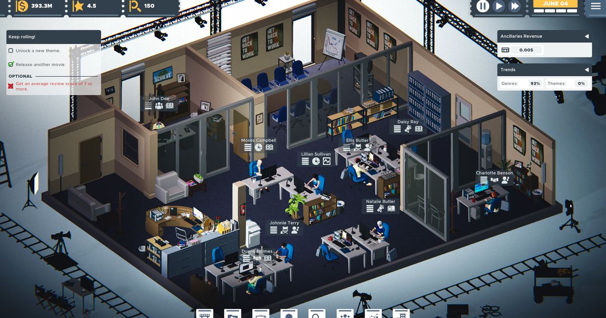 The Executive Movie Industry Tycoon