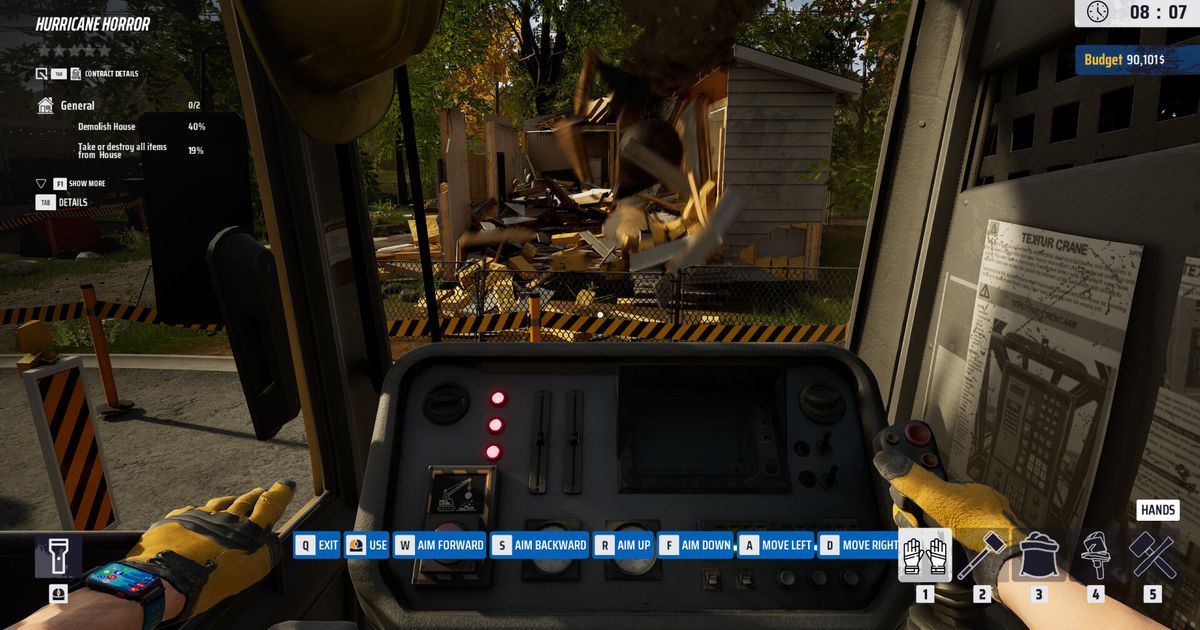 Deconstruction Simulator