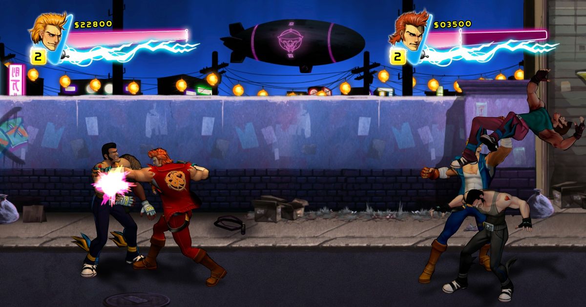 Double Dragon Neon