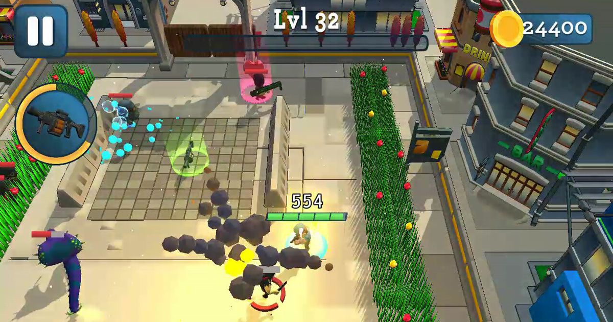 Rogue City Casual Top Down Shooter