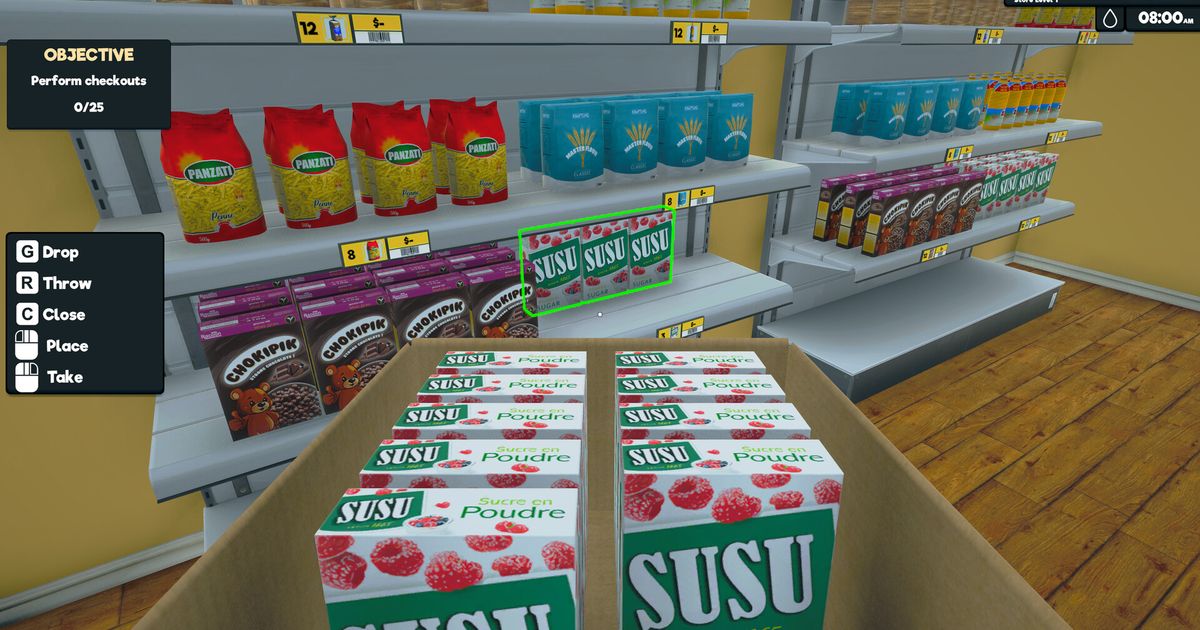 Supermarket Simulator