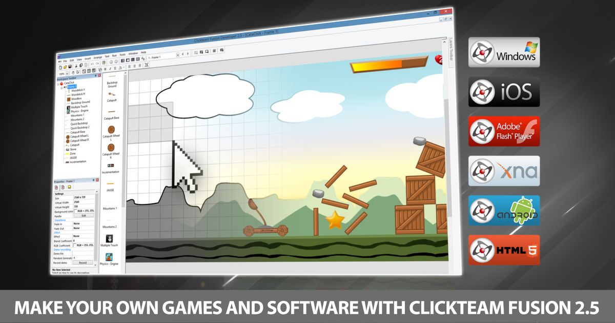 Clickteam Fusion 2.5 HTML5 Exporter