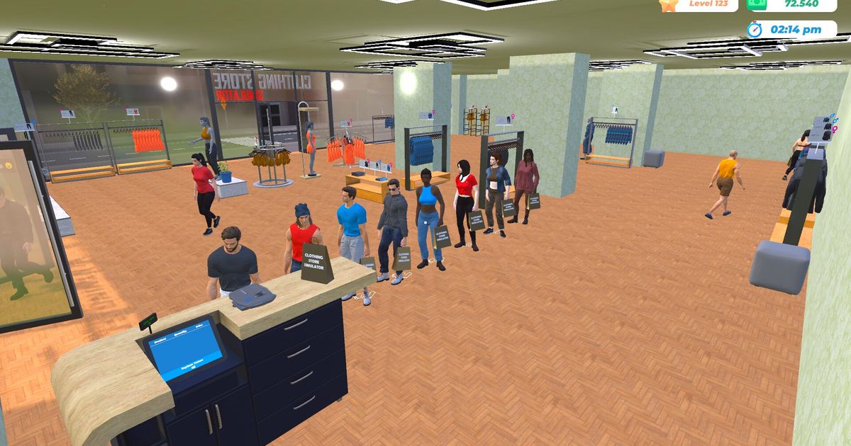 Clothing Store Simulator