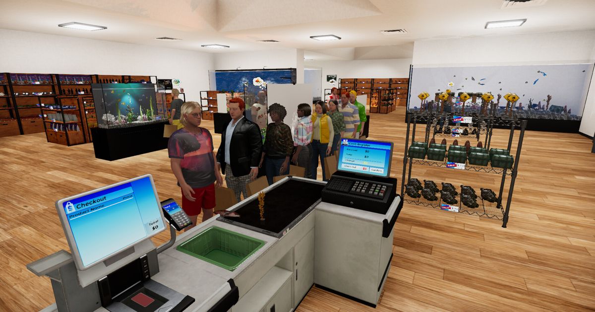 Aquatic Store Simulator