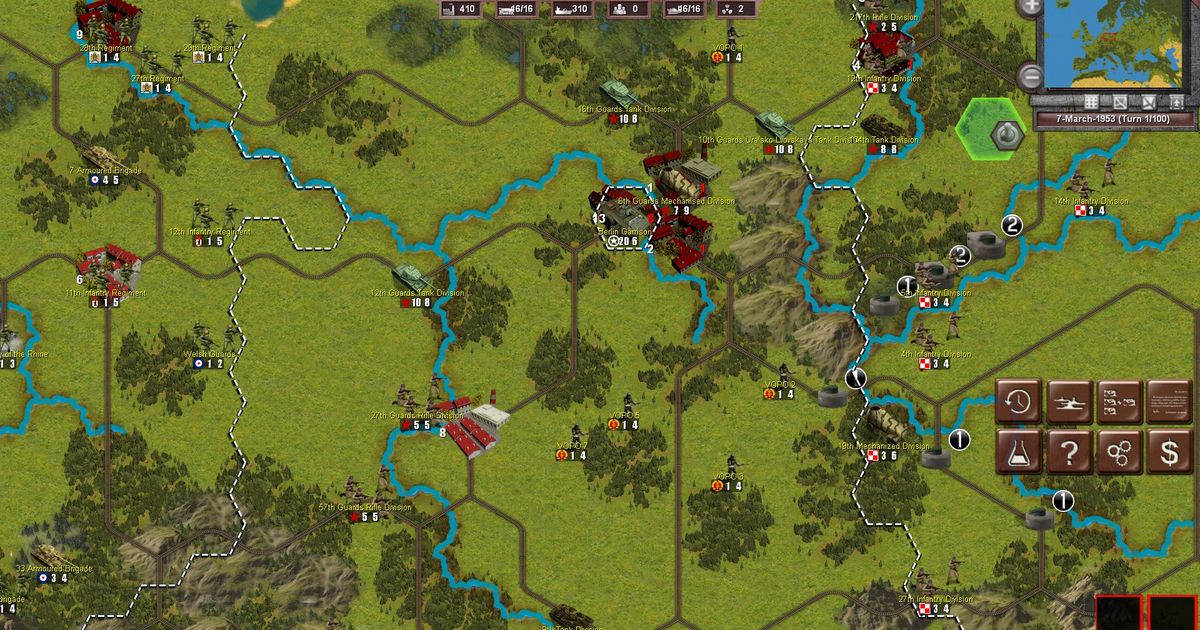 1953 NATO vs Warsaw Pact