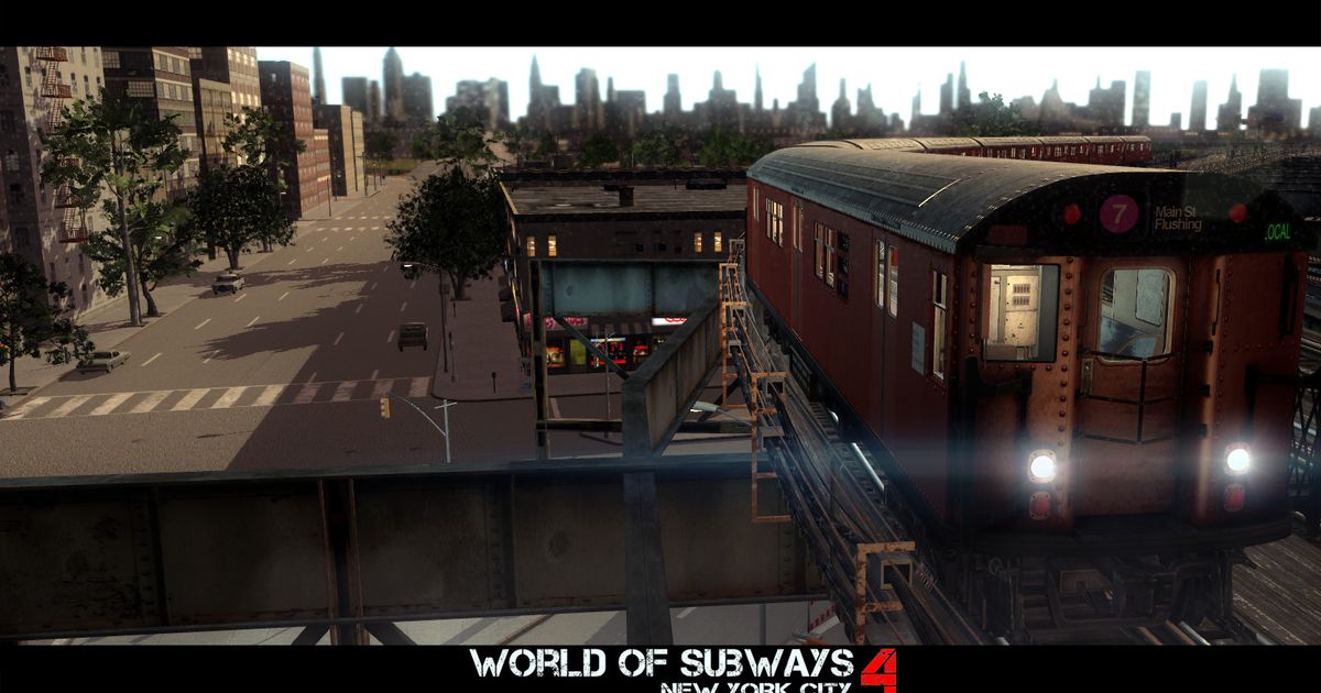 World of Subways 4 New York Line 7