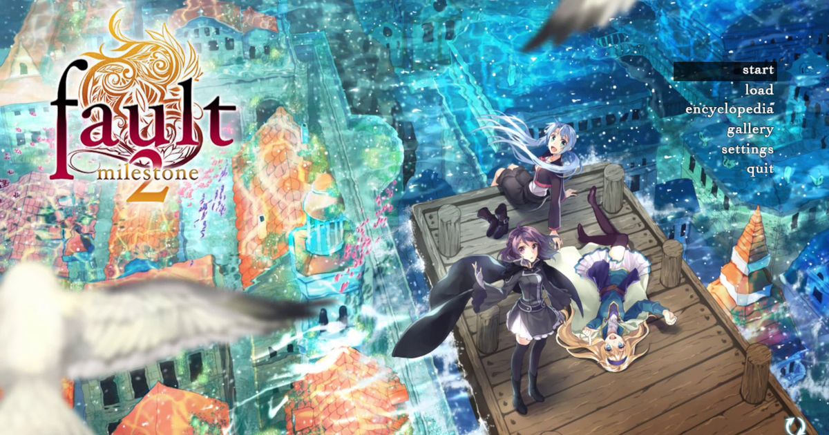 Fault milestone two side above