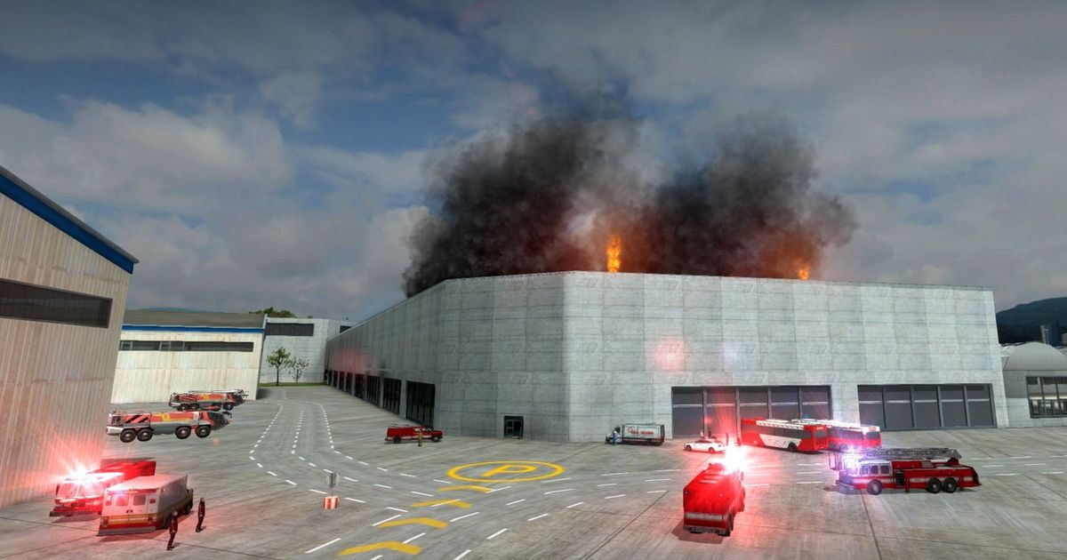 Airport Firefighters The Simulation