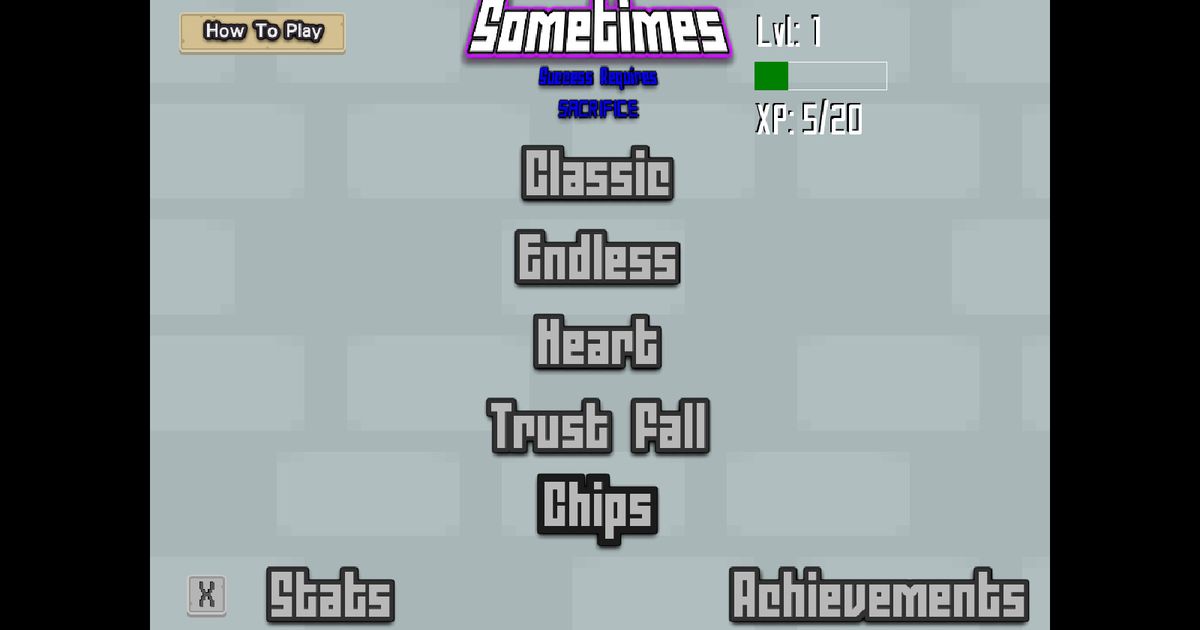 Sometimes Success Requires Sacrifice