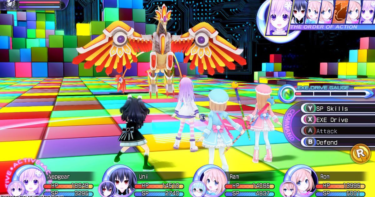 Hyperdimension Neptunia Re;Birth2 Sisters Generation