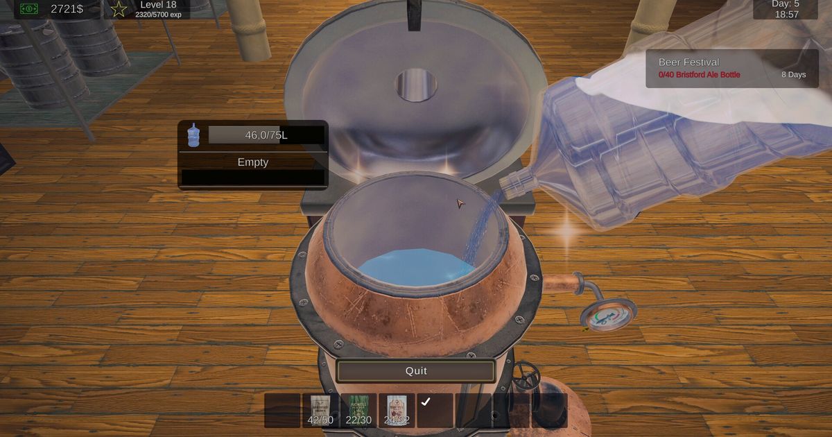 Beer Manufacture Simulator