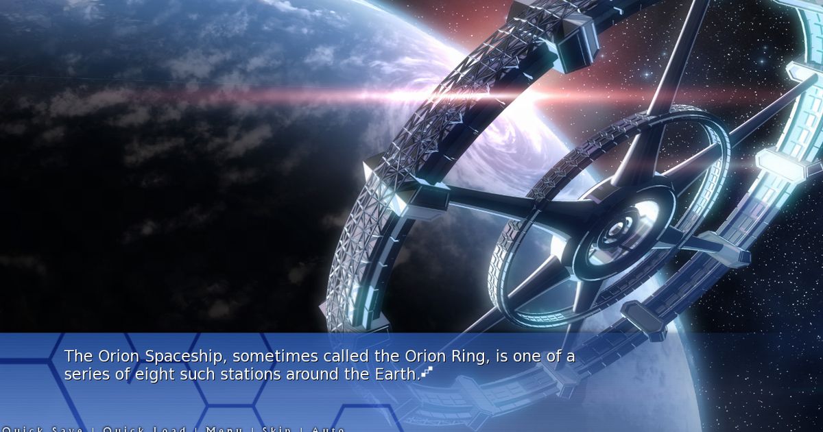 Orion A Sci Fi Visual Novel