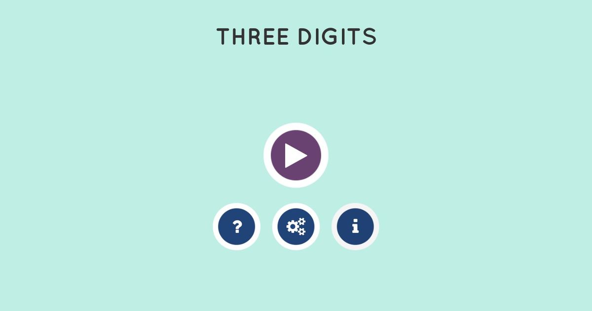Three Digits