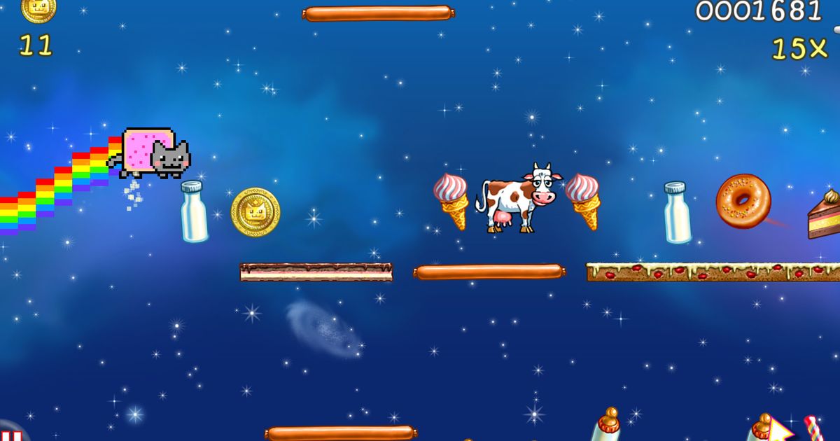 Nyan Cat Lost In Space