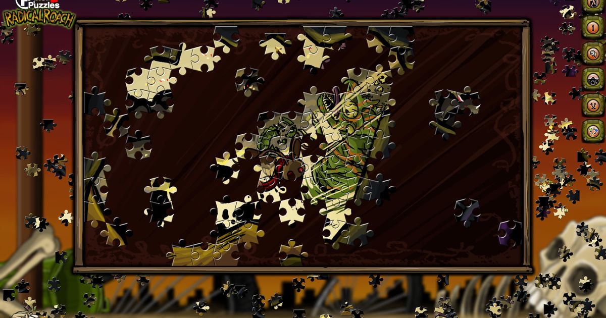 Pixel Puzzles 2 RADical ROACH