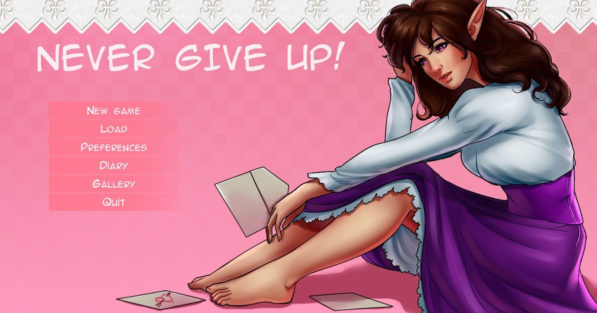 Never give up!