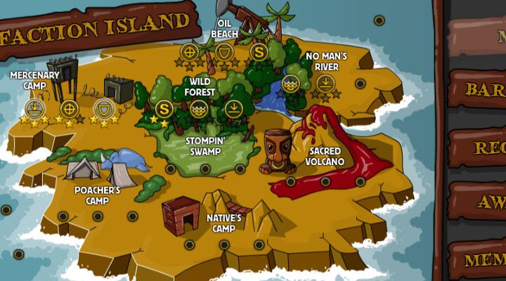 City Siege Faction Island