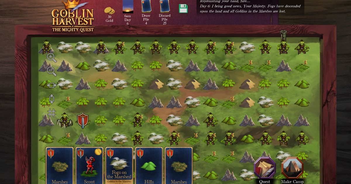 Goblin Harvest The Mighty Quest