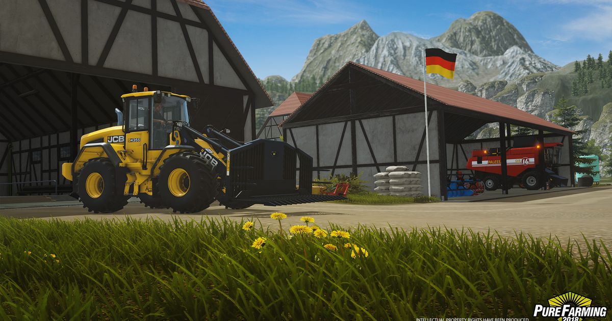 Pure Farming 2018 Germany Map