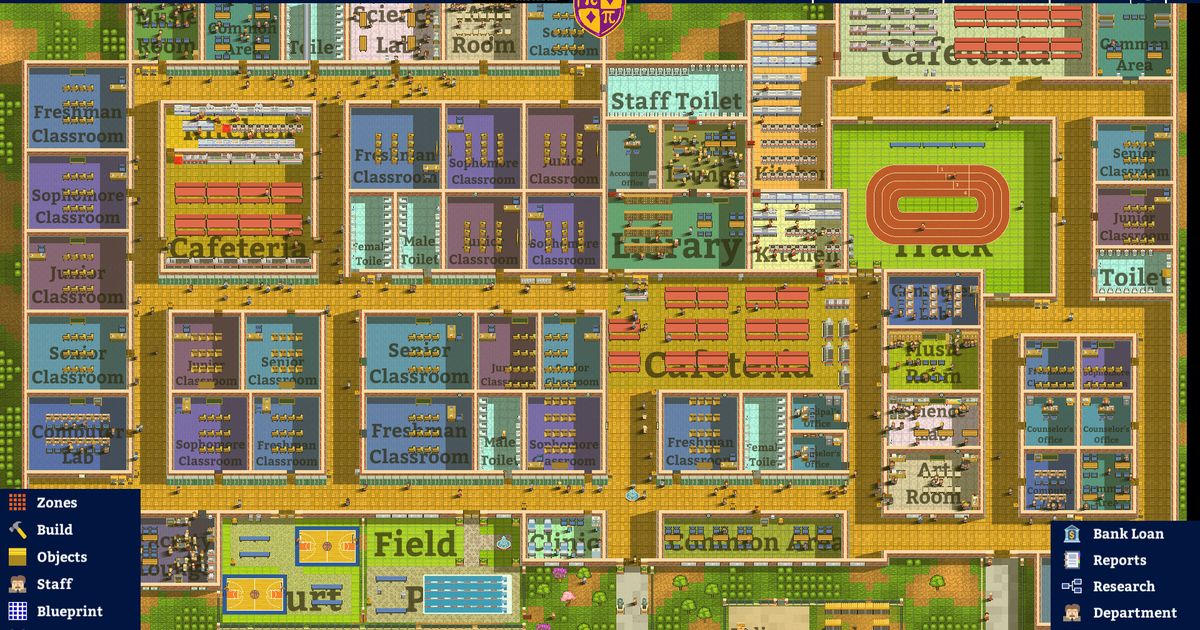 Academia School Simulator