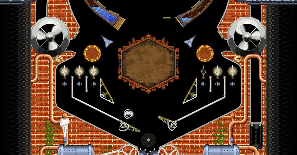 Super Steampunk Pinball 2D