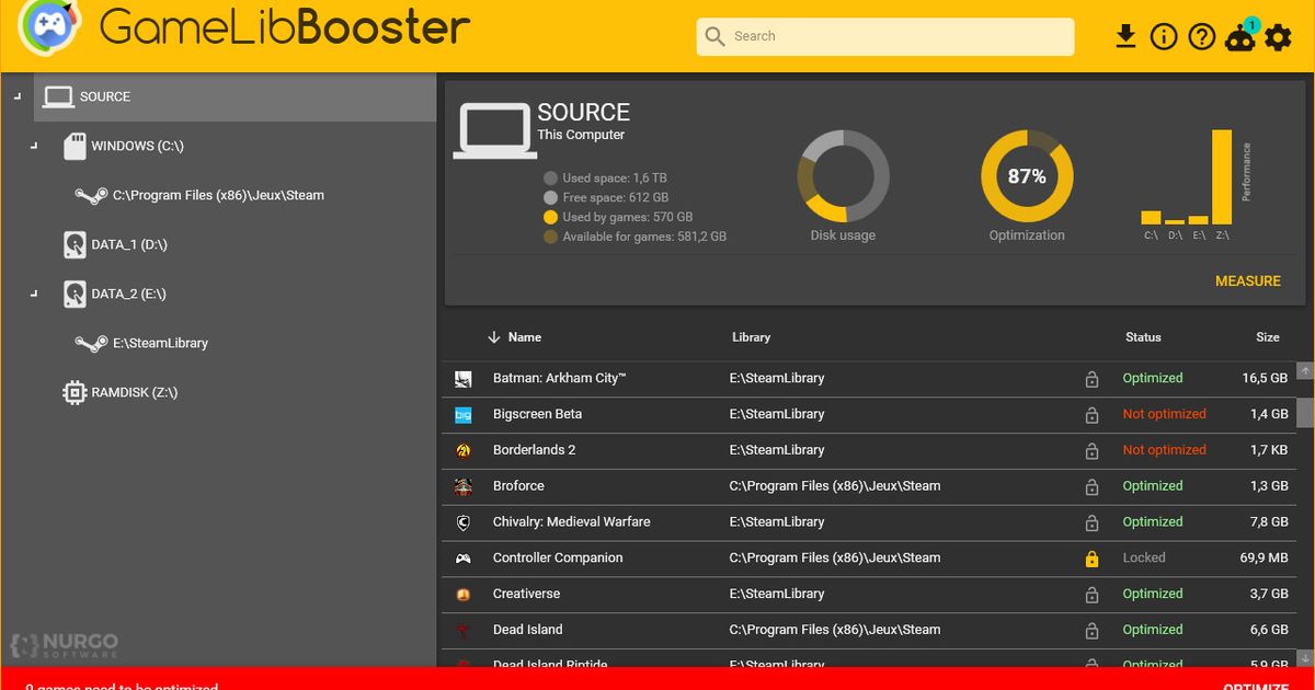GameLibBooster