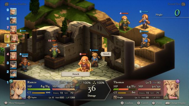 Final Fantasy Tactics The Ivalice Chronicles — скриншот 1