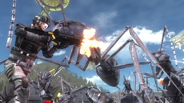 EARTH DEFENSE FORCE 5 — captura 1