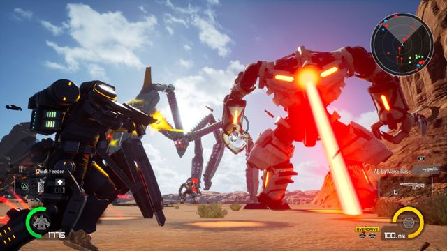 EARTH DEFENSE FORCE IRON RAIN — screenshot 3
