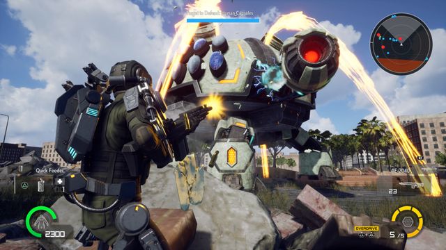 EARTH DEFENSE FORCE IRON RAIN — screenshot 1