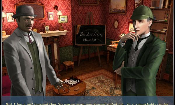Sherlock Holmes The Mystery of The Persian Carpet — скриншот 2