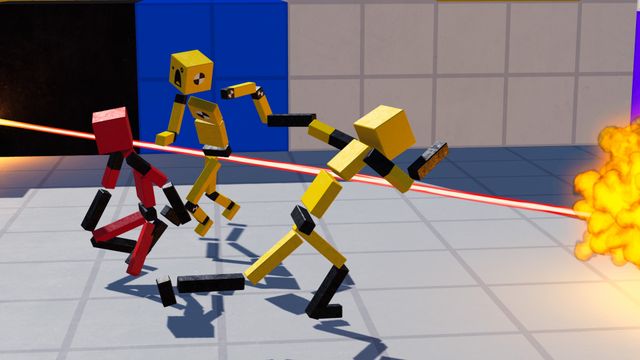 Fun with Ragdolls The Game — скриншот 1