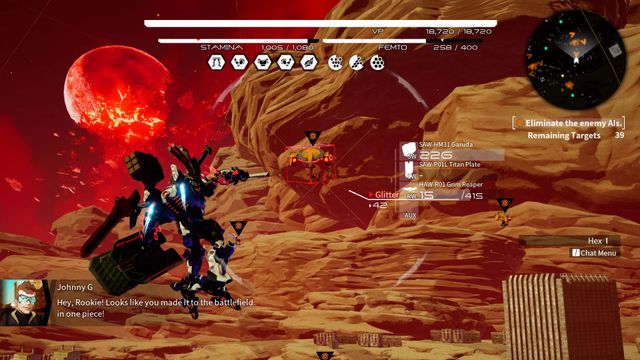 DAEMON X MACHINA — captura 2