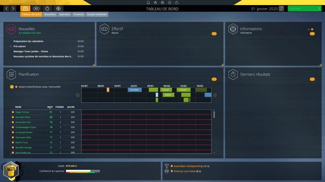 Pro Cycling Manager 2020 — скриншот 1