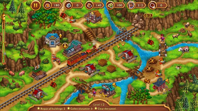 Golden Rails Tales of the Wild West — скриншот 6