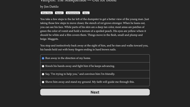 Vampire: The Masquerade — Out for Blood — screenshot 3