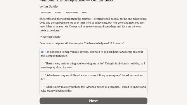 Vampire: The Masquerade — Out for Blood — screenshot 2