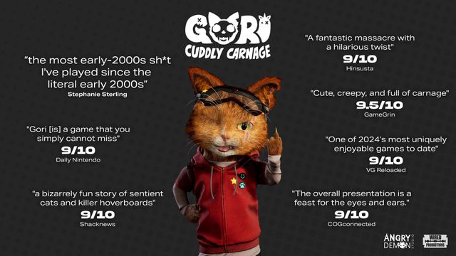 Gori Cuddly Carnage — скриншот 1